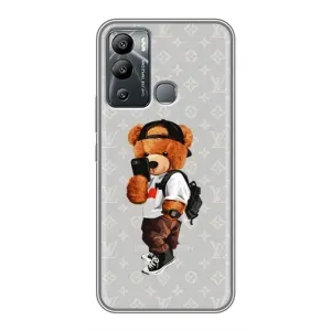 Брендновые Чехлы для Infinix Hot 12 Play - (PREMIUMPrint) (Мишка Луи)