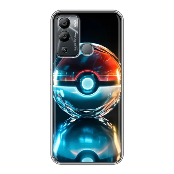 Чехол с принтом «Мяч Пикачу» для Infinix Hot 12 Play