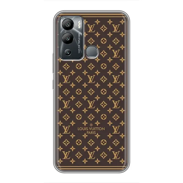 Чехол с принтом «обои LV» для Infinix Hot 12 Play