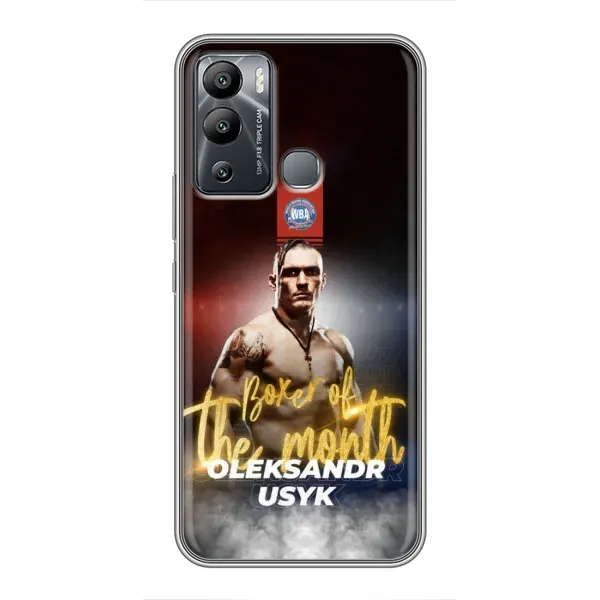 Чохол з принтом «Olexandr Usyk» для Infinix Hot 12 Play Чохол з принтом «Olexandr Usyk» для Infinix Hot 12 Play