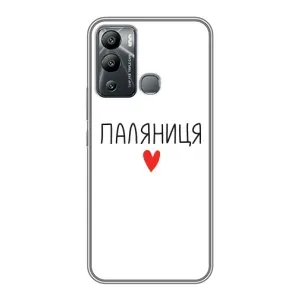 Чехлы Доброго вечора, ми за України для Инфиникс Хот 12 Плей (AlphaPrint) (Паляниця)