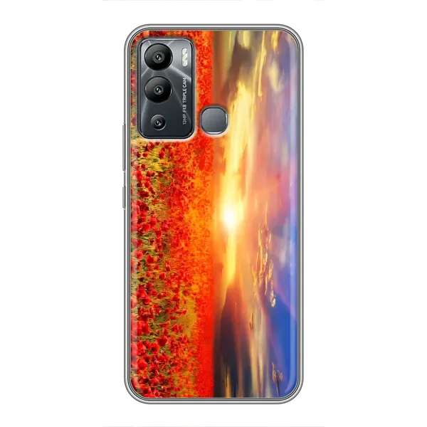 Чехол с принтом «Поле тюльпанов» для Infinix Hot 12 Play Чехол с принтом «Поле тюльпанов» для Infinix Hot 12 Play