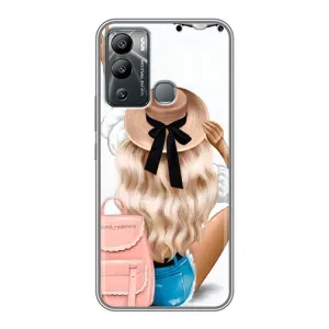 Чехол с печатью для Infinix Hot 12 Play - (Мода) (AlphaPrint) (Путешествие)