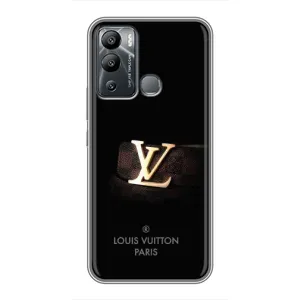 Чехлы Луи Витон для Infinix Hot 12 Play (AlphaPrint - LOUIS VUITTON) (ремешок LV)