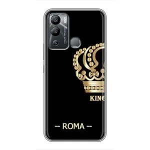Чехлы для Infinix Hot 12 Play (VPrint) - Футбольные клубы (Roma)