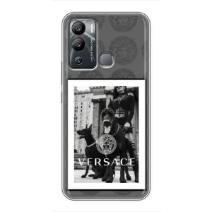 Чехлы VERSACE для Инфиникс Хот 12 Плей (PREMIUMPrint) (Версаче)