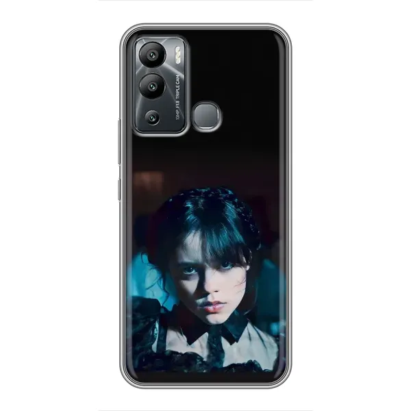 Чохол з принтом «погляд Венздей» для Infinix Hot 12 Play Чохол з принтом «погляд Венздей» для Infinix Hot 12 Play