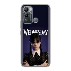 Силиконовый чехол с картинкой для Infinix Hot 12 Play (Wednesday)