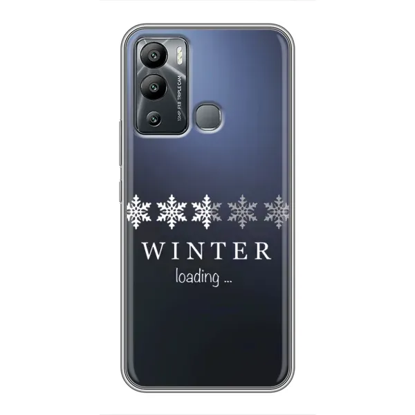 Чехол с принтом «Winter loading» для Infinix Hot 12 Play Чехол с принтом «Winter loading» для Infinix Hot 12 Play