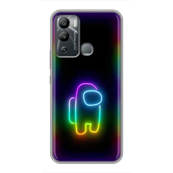 Чехол с принтом «Яркий скин» для Infinix Hot 12 Play
