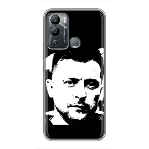 Чехол для Infinix Hot 12 Play (AlphaPrint - с принтом Зеленского)