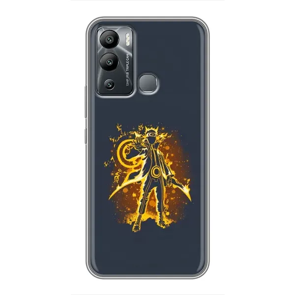 Чохол з принтом «золотий Наруто» для Infinix Hot 12 Play Чохол з принтом «золотий Наруто» для Infinix Hot 12 Play