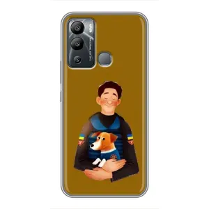 Чехлы с картинкой собаки Патрон для Infinix Hot 12 Play (AlphaPrint) (ЗСУ Патрон)
