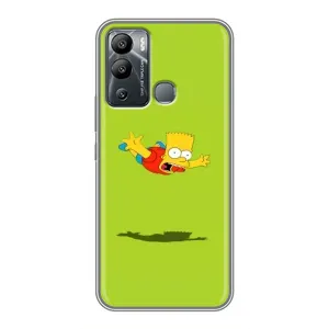 Чjхол з Сімпсонами для Infinix Hot 12i (VPrint) (Барт Сімпсон)