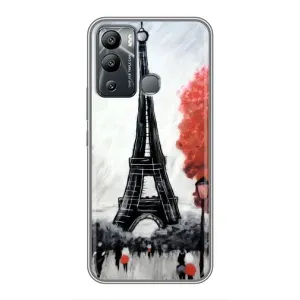 Чохол Ейфелева Вежа Infinix Hot 12i - (AlphaPrint) (Вежа в Парижі)
