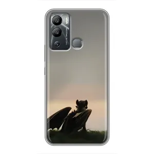 Чохол як приборкати дракона на Infinix Hot 12i (Беззубик)
