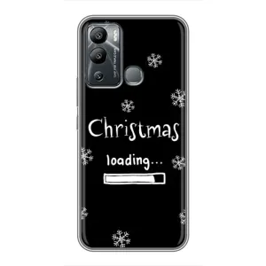 Різдвяні, Святкові Чохли для Інфінікс Гот 12і (Christmas loading)