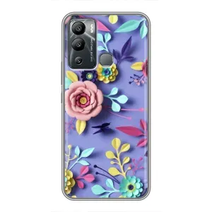 Чохли з квітами для Infinix Hot 12i (VPrint) (Дизайн квітів)