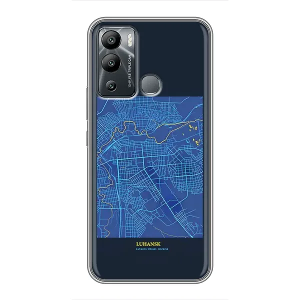 Чехол с принтом «Гуганск» для Infinix Hot 12i