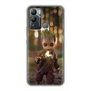 Чохол з принтом «I am Groot» для Infinix Hot 12i