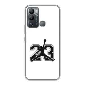 Чохли для Infinix Hot 12i - з картинкою JORDAN (AlphaPrint) (Jordan 23)