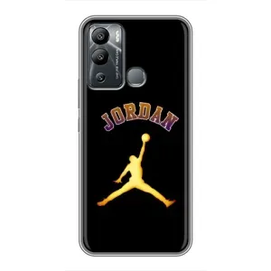 Чохли для Infinix Hot 12i - з картинкою JORDAN (AlphaPrint) (Jordan Gold)