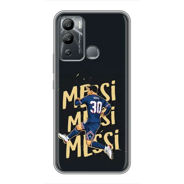 Чохол з принтом «Messi ПСЖ» для Infinix Hot 12i