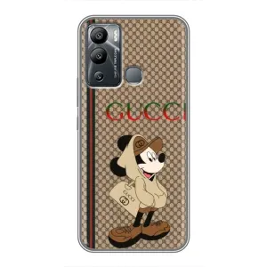 Чохли  GUCCI для Інфінікс Гот 12і (AlphaPrint) (Mickey GUCCI)