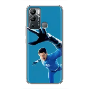 Чохол з принтом Фантастична четвірка для Infinix Hot 12i (Містер Фантастік супергерой)