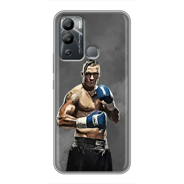 Чехол с принтом «Александр Усик» для Infinix Hot 12i
