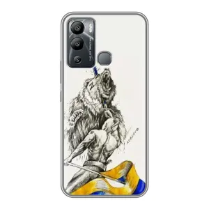 Чохли (Доброго вечора, ми за України) для Інфінікс Гот 12і (AlphaPrint) (Перемога)