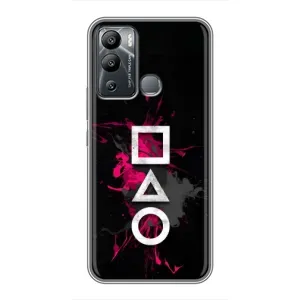 Чохол з принтом «Символи Гра кальмара» для Infinix Hot 12i