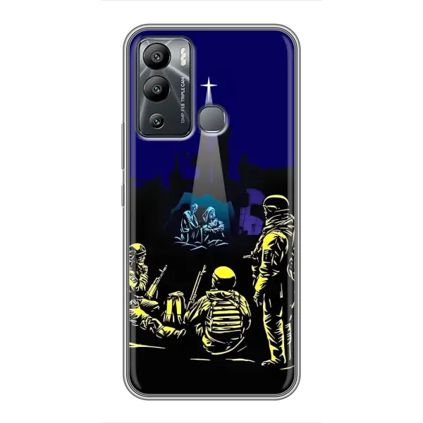 Чехол с принтом «Рождество в Украине» для Infinix Hot 12i Чехол с принтом «Рождество в Украине» для Infinix Hot 12i