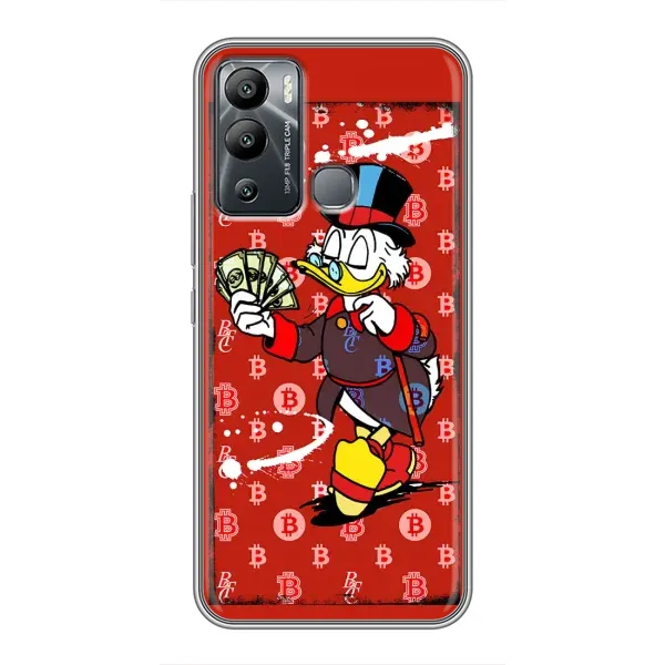 Чехол с принтом «Scrooge MagDag» для Infinix Hot 12i