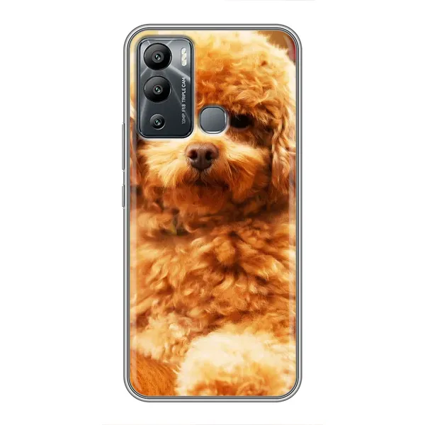 Чехол с принтом «Щенок Бишон» для Infinix Hot 12i Чехол с принтом «Щенок Бишон» для Infinix Hot 12i