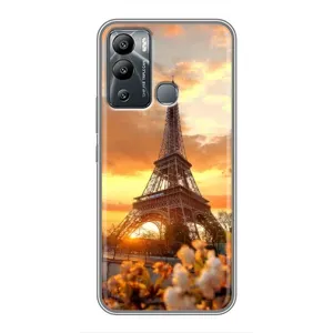 Чохол Ейфелева Вежа Infinix Hot 12i - (AlphaPrint) (Сонячня вежа)