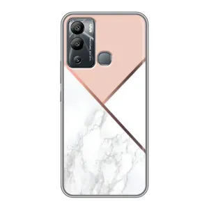 Мраморний чехол на Infinix Hot 12i (VPrint) (Тройний мрамор)