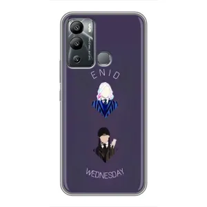 Чохли Венсдей на Infinix Hot 12i Уенсдей (AlphaPrint) (Венздей і подруга)