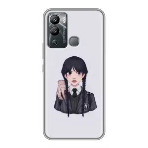 Чохли Венсдей на Infinix Hot 12i Уенсдей (AlphaPrint) (Венздей і Річ)