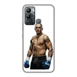 Чохол з картинкою Олександр Усик для Infinix Hot 12i (Усик на білому)
