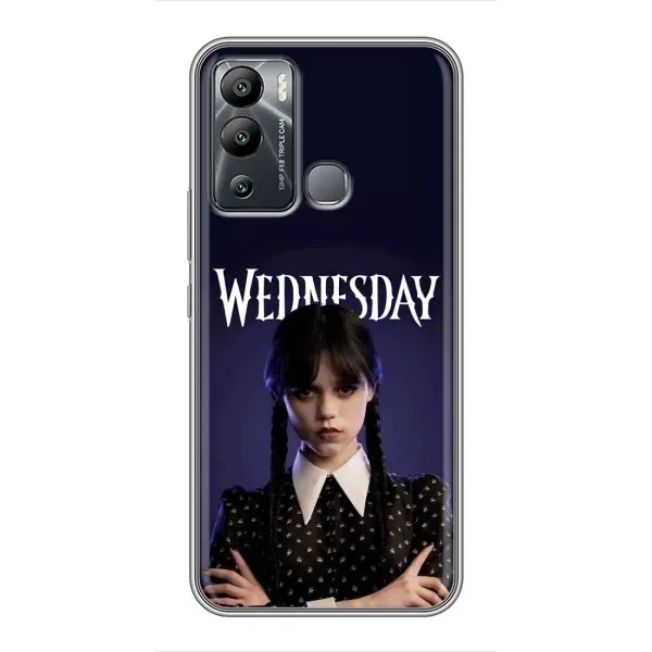 Чехол с принтом «Wednesday» для Infinix Hot 12i
