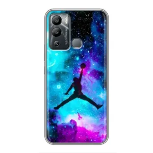 Чохли для Infinix Hot 12i - з картинкою JORDAN (AlphaPrint) (Яскравий Джордан)