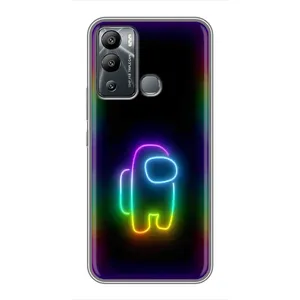 Чохли Амонг Ас для Infinix Hot 12i (AlphaPrint) (Яскравий скін)