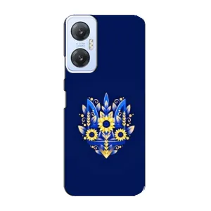 Чохли для Infinix Hot 20 (5G) Укр. Символіка (AlphaPrint) (Квітковий Герб)