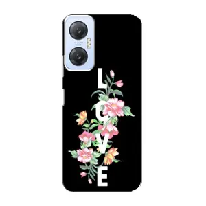 Чехлы для любимой на Інфінікс Хот 20 (5G) (VPrint) (Квіти LOVE)