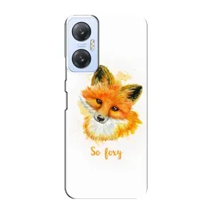 Чехлы с картинкой Лисички для Infinix Hot 20 (5G) (VPrint) (Девочка Лиса)