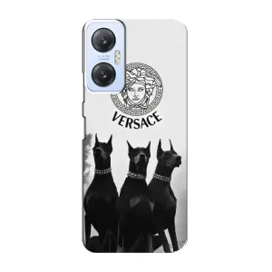 Чехлы VERSACE для Инфиникс Хот 20 5G (PREMIUMPrint) (Доберман Версаче)