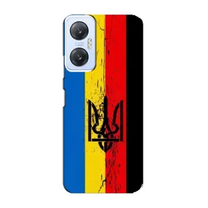 Украинские Чехлы для Infinix Hot 20 (5G) с картинкой УПА (AlphaPrint) (Флаг УПА)