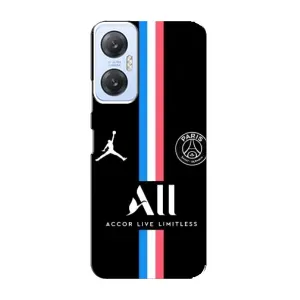 Чохли PSG для Infinix Hot 20 (5G) (AlphaPrint) (футболка ПСЖ)