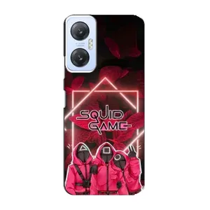 Чохол Гра в кальмара для Infinix Hot 20 (5G) (Охоронці Гра кальмара)